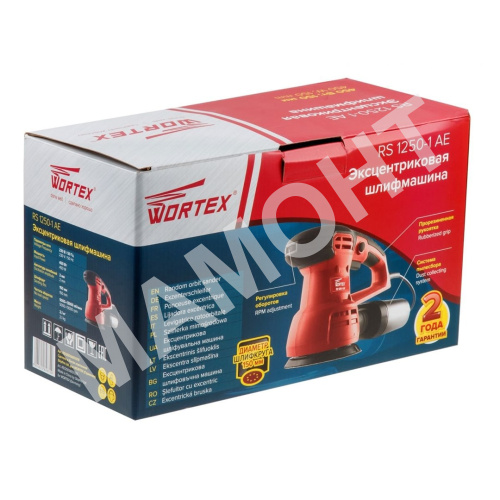 Эксцентриковая шлифмашина WORTEX RS 1250-1 AE