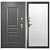Дверь ВИНТЕР Графит / Бланко Промет - Превью