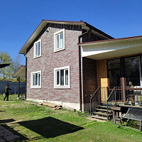 Декоративное покрытие АМК, цвет 322 (серо-коричневый), имитация кирпича