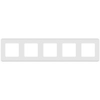 Рамка Legrand INSPIRIA 5-постовая, белый