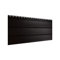 Софит с частичной перфорацией Ю-пласт PRO 3 м, Темно-коричневый