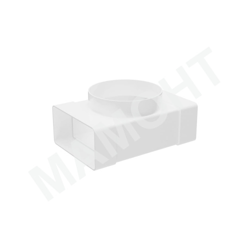 Соединитель (тройник) плоских каналов с круглым каналом ERA - Фото 5