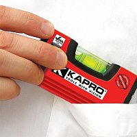 Уровень 100 мм KAPRO мини магнитный (246М)