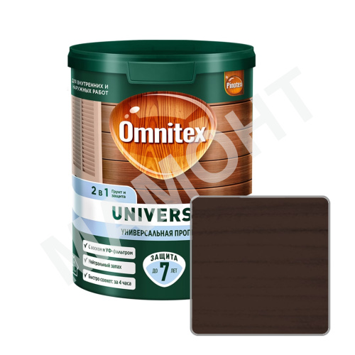 Пропитка Omnitex (Pinotex) Universal 2 в 1 Палисандр
