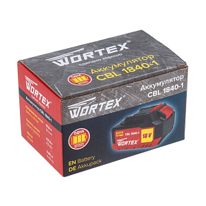 Аккумулятор WORTEX CBL 1840-1 18.0 В, 4.0 А*ч, Li-Ion