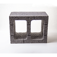 Блок керамзитобетонный для вентканалов 300 x 240 х 400 мм ТермоКомфорт (до 5% колотые)