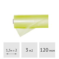 Пленка полиэтиленовая, 2СТп, рукав (первичная) 120 мкм (1 пог.м. = 3 м2)