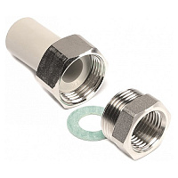 Разборное соединение ПП / внутренняя резьба Wavin Ekoplastik