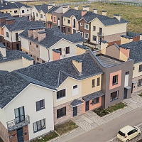 Гибкая черепица ТЕХНОНИКОЛЬ Финская Аккорд Серый, 3 м2