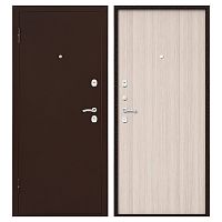 Дверь МАРС 3 Антик медь / Беленый дуб Промет