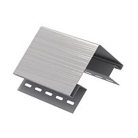 Наружный угол Ю-Пласт 3 м, Classic Корабельный брус Серый