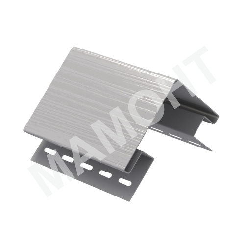 Наружный угол Ю-Пласт 3 м, Classic Корабельный брус Серый