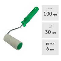 Валик велюровый МИНИ 50% шерсть SPRAVA, 100 х 30 мм, ворс 5 мм