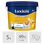 Краска Luxium (Dulux) Ultra Resist Кухня и Ванная матовая, 5 л