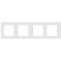 Рамка Legrand INSPIRIA 4-постовая, белый