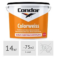 Краска акриловая Condor Colorweiss, 14 кг