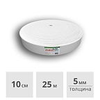Кромочная (демпферная) лента самоклеящаяся, толщина 5 мм, 100 мм x 25 м
