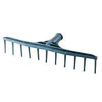 Грабли пластмассовые (сенные) 11 зубьев с черенком