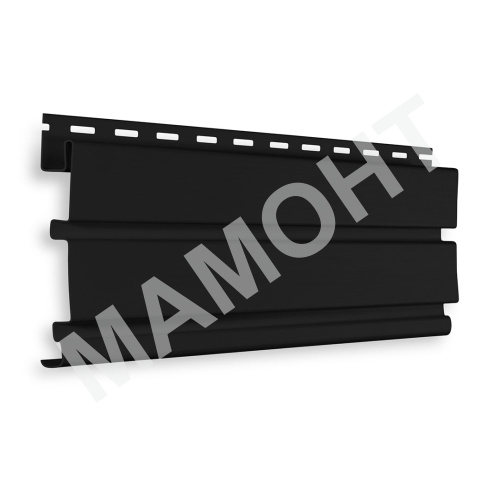 Добор 110 мм UP Decor для сайдинга Ю-Пласт 3 м, Графитовый