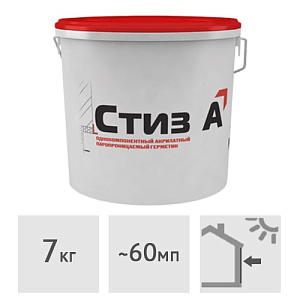 Герметик Стиз-А для наружного монтажа, 7 кг