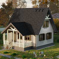 Гибкая черепица Docke PIE PREMIUM Цюрих ежевика, 3,1 м2