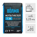 Клей для плитки ВОЛМА-Мультиклей особо пластичный, 25 кг