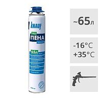 Пена монтажная Knauf профессиональная всесезонная, 850 мл
