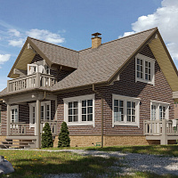 Фасадная плитка Docke PREMIUM BRICK Коричневый, 2 м2