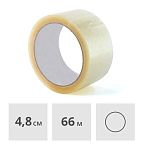 Скотч упаковочный бесцветный 48 мм x 66 м (1202RP872)