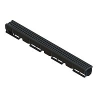 Лоток водоотвoдный S'park 1 пластиковый с решеткой пластиковой Standartpark, 1 м (088081-М)