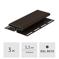 H-профиль Docke PREMIUM 3м, шоколад
