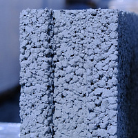 Блок керамзитобетонный 120 x 240 х 400 мм Минскжелезобетон (до 5% колотые)