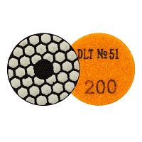 Алмазный круг шлифовальный гибкий для гравера 50 мм №200 DLT-51 (2132)