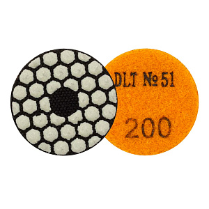 Алмазный круг шлифовальный гибкий для гравера 50 мм №200 DLT-51 (2132)
