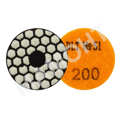 Алмазный круг шлифовальный гибкий для гравера 50 мм №200 DLT-51 (2132)
