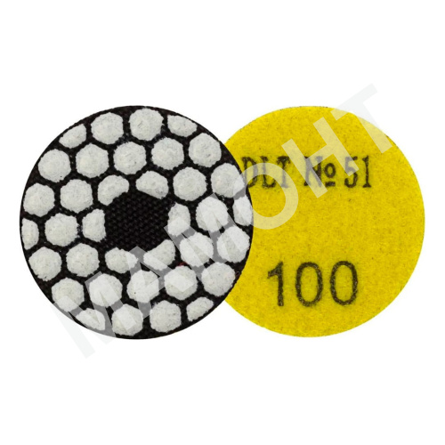 Алмазный круг шлифовальный гибкий для гравера 50 мм №100 DLT-51 (2131)