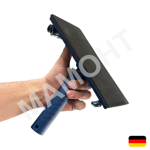 Терка для шлифования 210 x 105 мм с пластиковым держателем под телескопический удлинитель МАМОНТ