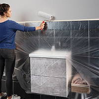 Пленка укрывочная с малярной лентой Storch CQ Folie, 2.7*16 м (43,2 м2)