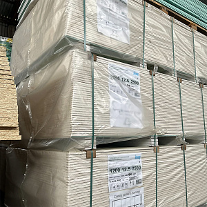 Гипсоволокнистый лист (12,5 мм) влагостойкий Knauf 120 x 250 см