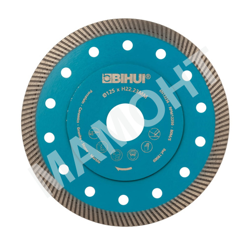 Алмазный круг 125 мм BIHUI SUPER THIN TURBO (DCBN5)