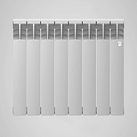 Радиатор биметаллический Royal Thermo Revolution Bimetall 350 (белый)