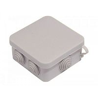 Коробка распаячная открытой установки 85 х 85 х 40 мм  HEGEL (КР2603)