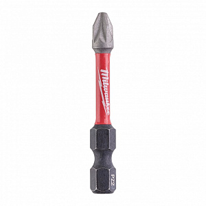 Биты крестообразные PZ2 50 мм (10 шт.) Shockwave Impact Duty Milwaukee (4932430866)
