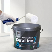 Краска Dufa Premium KeraLine 7 моющаяся, 2,5 л