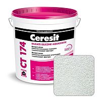 Штукатурка ''камешковая'' (2.0 мм) Ceresit CT174 белая, 25 кг