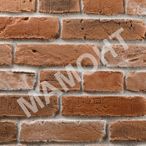 Декоративный камень PETRA Скандинавский кирпич 10П2.Т