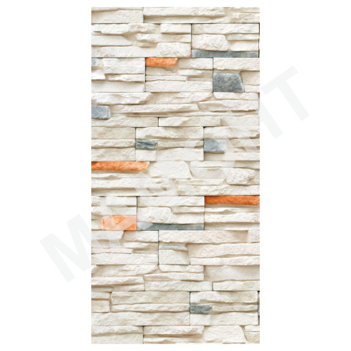 Панель ПВХ Европрофиль Камень цветной 630 (2700 х 250 х 8 мм) 4 шт.