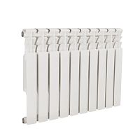 Радиатор биметаллический SAS (белый)