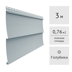 Сайдинг Docke STANDARD D5C 3 м, голубика