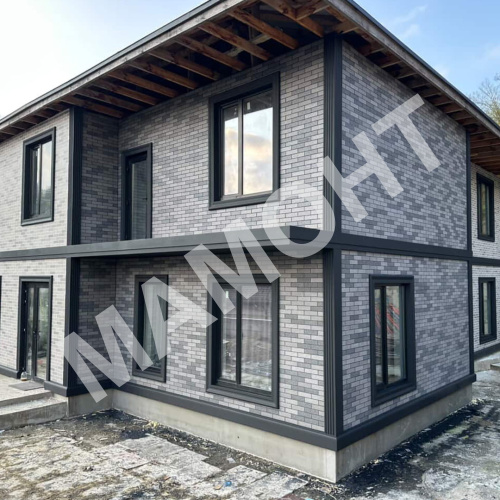 Декоративное покрытие АМК, цвет 200 (серый), имитация кирпича - Фото 2